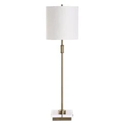 Modern Accents Metal Buffet Lamp -Grayson-Living LMP 14683 W26143 1 A1 LIGHT OFF
