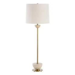 Uttermost Hemisphere Brass Buffet Lamp
