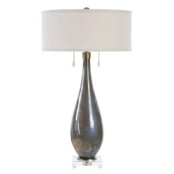 Uttermost Cardoni Smoke Table Lamp