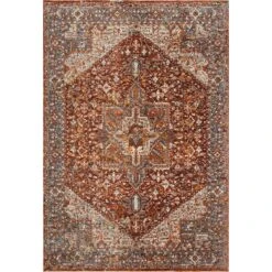 Loloi Lourdes LOU-02 Rust / Multi Rug MDP