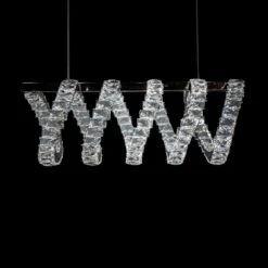 Michael Amini Lighting Loops LED Chandelier