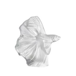 Lalique Fighting Fish Large Sculpture