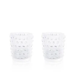 Lalique Mossi Votives - Set Of 2
