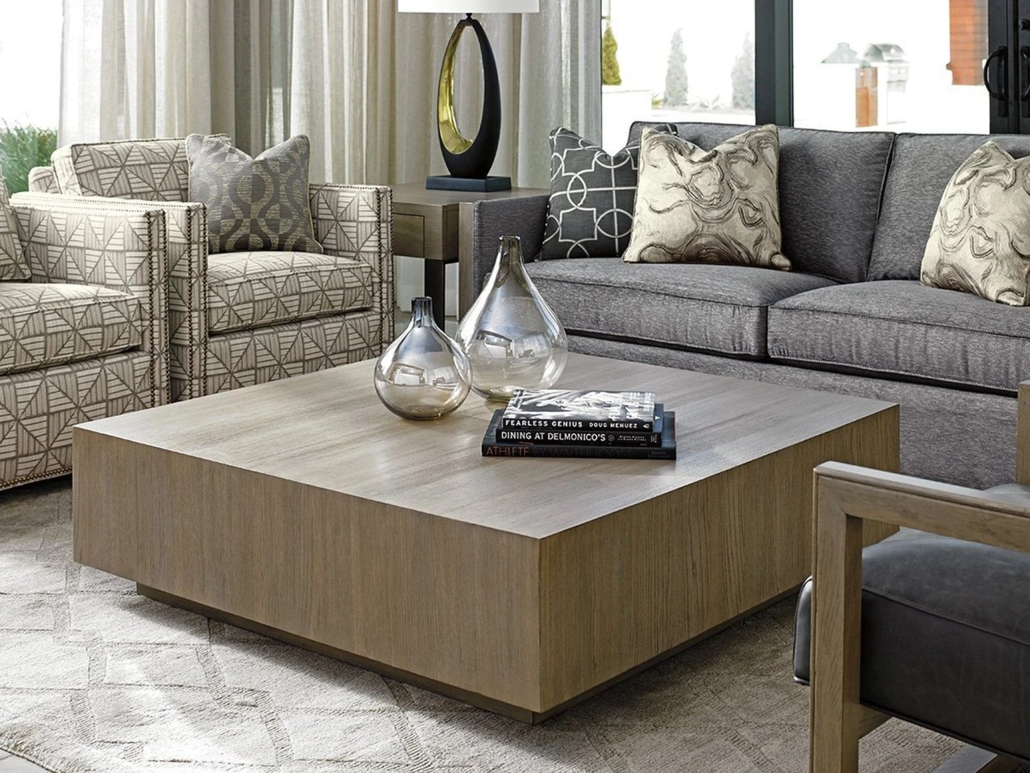 Lexington Shadow Play Tatum Square Cocktail Table 2 Lexington Shadow Play Tatum Square Cocktail Table - Image 2