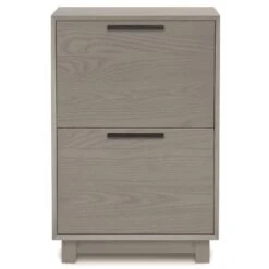 Copeland Linear Narrow File Cabinet 23 Copeland Linear Narrow File Cabinet -Grayson-Living LinearNarrowFileHeadOnWeatheredOak