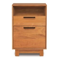 Copeland Linear Narrow File With Cubby 23 Copeland Linear Narrow File With Cubby -Grayson-Living LinearNarrowFileWithCubbyHeadOnCherry