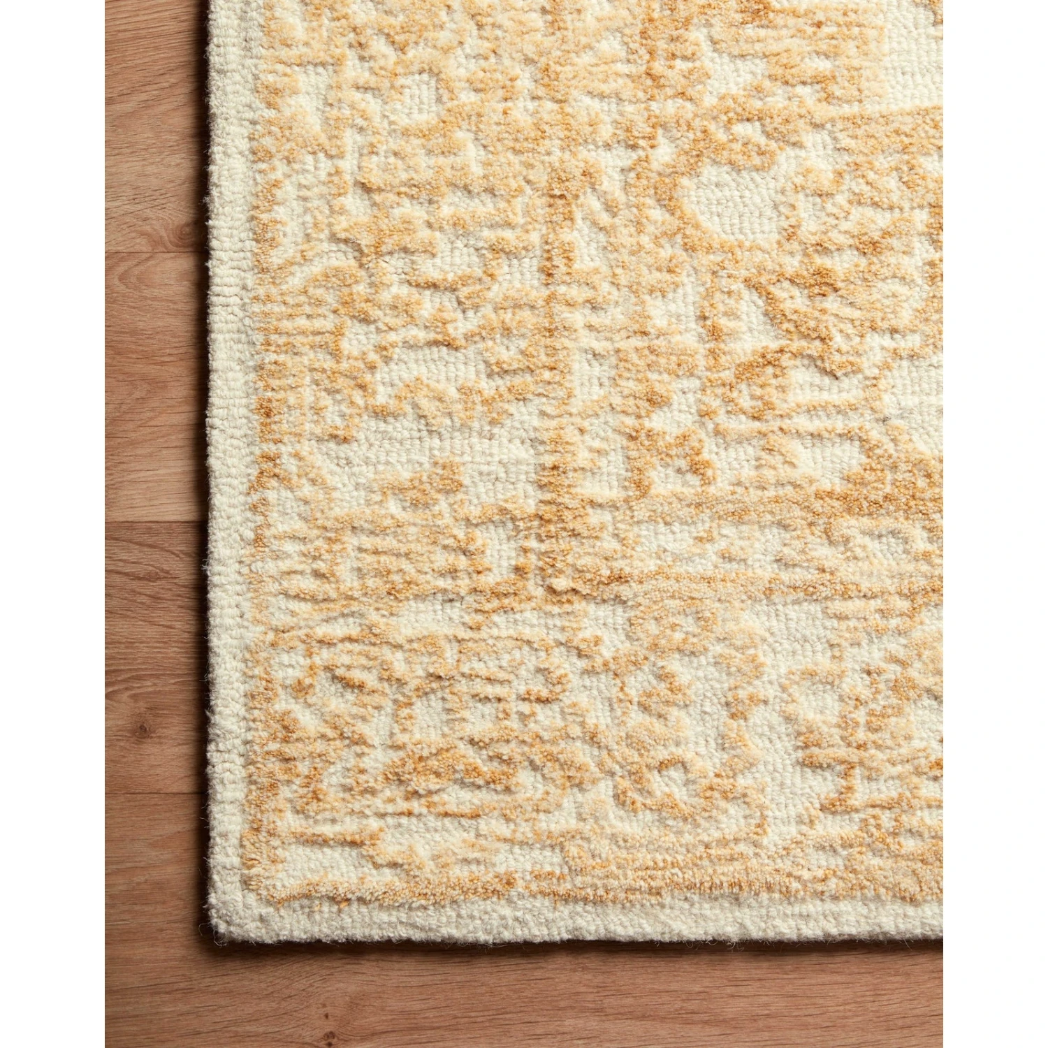 Magnolia Home Annie ANN-03 Rug In White / Gold MDP 3 Magnolia Home Annie ANN-03 Rug In White / Gold MDP - Image 3
