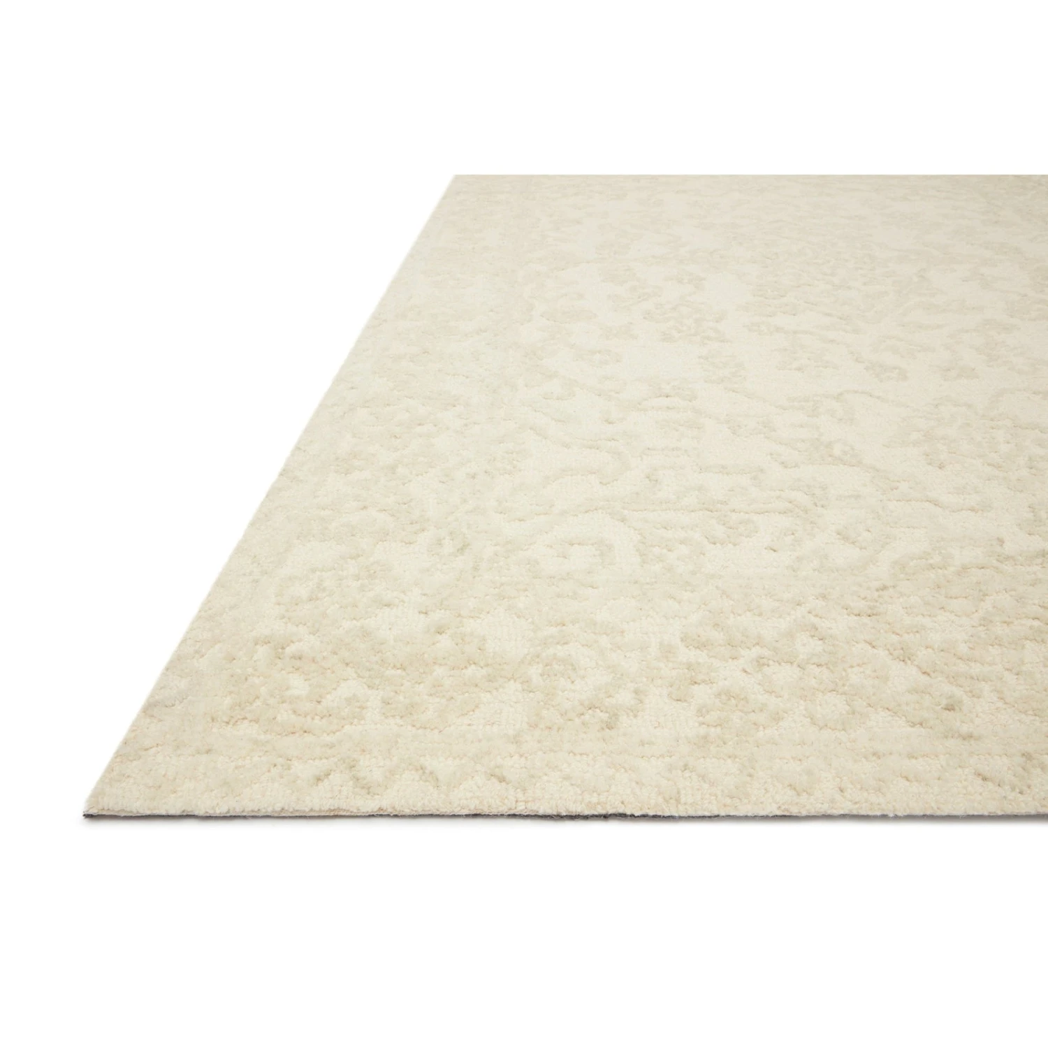 Magnolia Home Annie ANN-04 Rug In White / Light Grey MDP 2 Magnolia Home Annie ANN-04 Rug In White / Light Grey MDP - Image 2