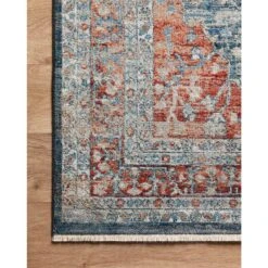 Magnolia Home Elise ELI-05 Rug In Navy / Red MDP -Grayson-Living Loloi Magnolia Home Elise ELI 05 Rug 3