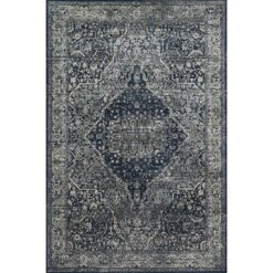 Magnolia Home Everly VY-02 Rug In Grey / Midnight MDP