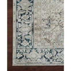 Magnolia Home Lenna LEA-06 Rug In Natural / Denim DC10 7 Magnolia Home Lenna LEA-06 Rug In Natural / Denim DC10 -Grayson-Living Loloi Magnolia Home Lenna LEA 06 Rug 4