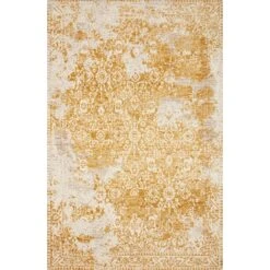 Magnolia Home Lindsay LIS-01 Rug In Gold / Antique White MDP