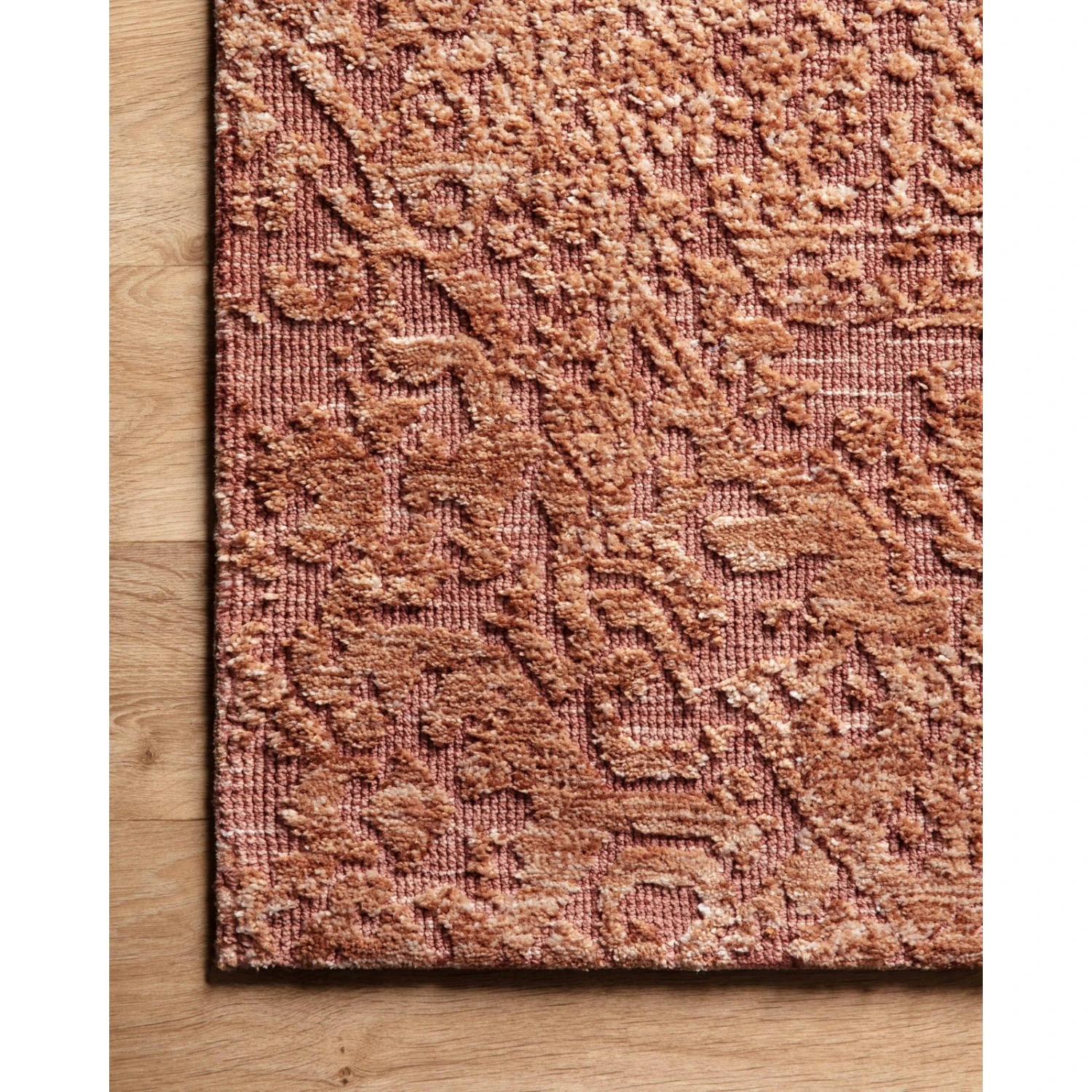Magnolia Home Lindsay LIS-02 Rug In Pink / Coral MDP 3 Magnolia Home Lindsay LIS-02 Rug In Pink / Coral MDP - Image 3