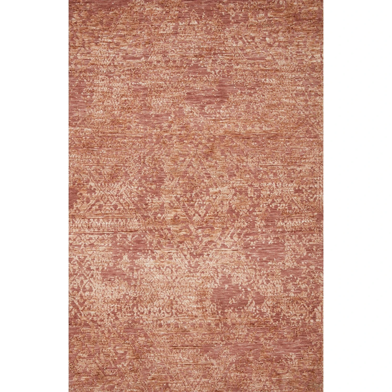Magnolia Home Lindsay LIS-02 Rug In Pink / Coral MDP 1 Magnolia Home Lindsay LIS-02 Rug In Pink / Coral MDP
