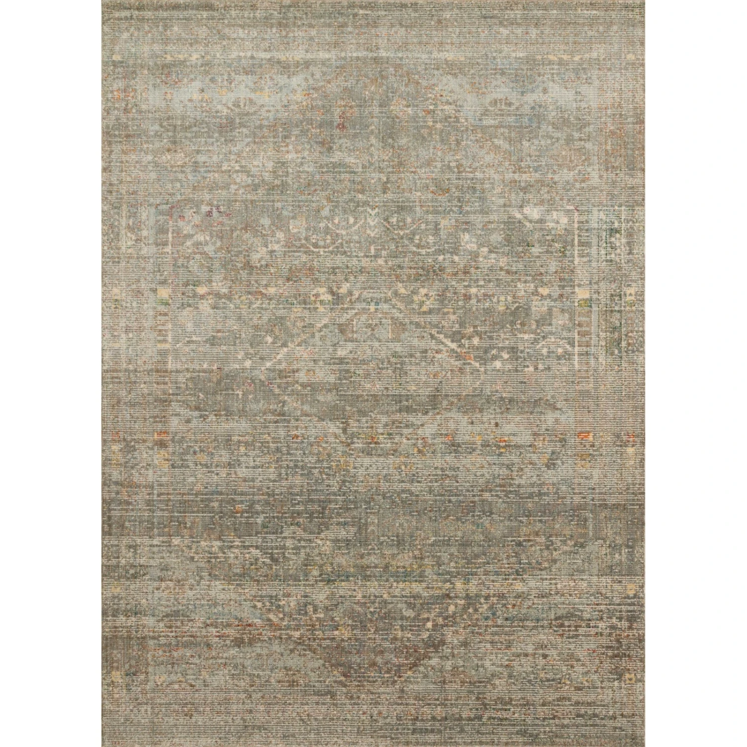 Magnolia Home Linnea LIN-04 Rug In Taupe / Mist MDP 1 Magnolia Home Linnea LIN-04 Rug In Taupe / Mist MDP