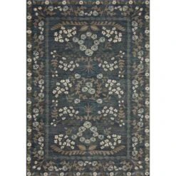 Rifle Paper Fiore FIO-01 Rug MDP 22 Rifle Paper Fiore FIO-01 Rug MDP -Grayson-Living Loloi Rifle Paper Fiore FIO 01 Rug FIORFIO 01NVGY160S 9