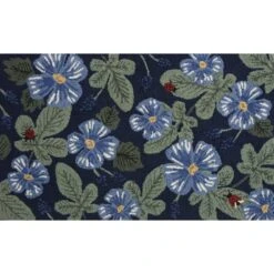 Rifle Paper Minnie MIN-05 Rug In Navy MDP