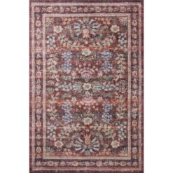 Rifle Paper Maison MAO-06 Rug Red DC10