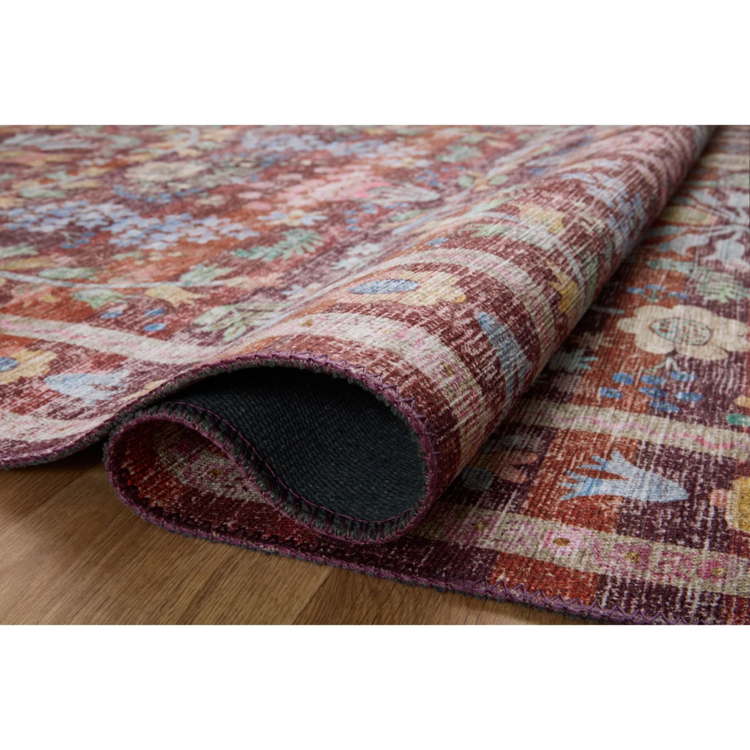 Rifle Paper Maison MAO-06 Rug Red DC10 4 Rifle Paper Maison MAO-06 Rug Red DC10 - Image 4