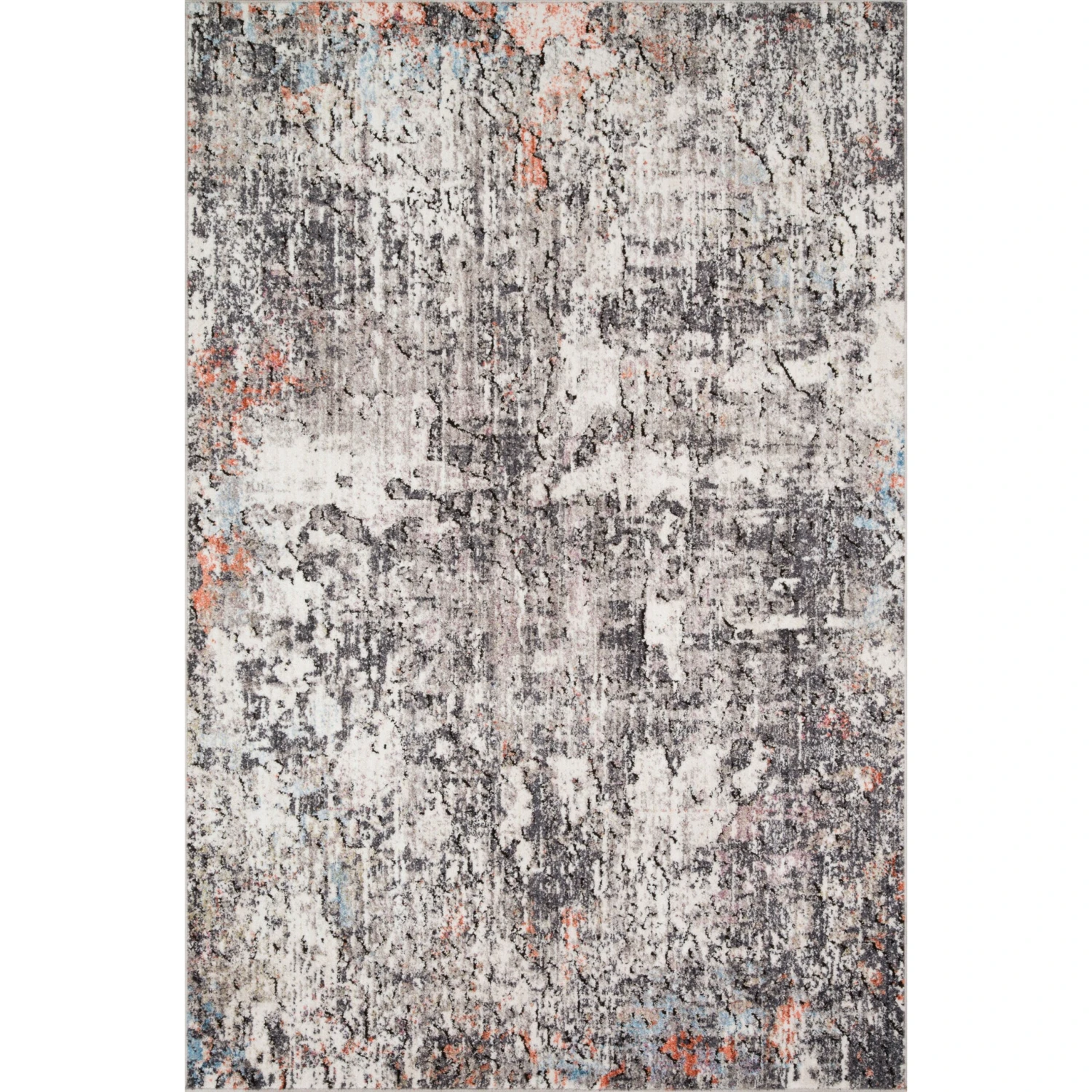 Loloi Medusa MED-01 Ivory / Granite Rug MDP 1 Loloi Medusa MED-01 Ivory / Granite Rug MDP