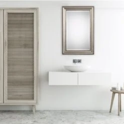 Modern Accents Beaded Rectangular Mirror -Grayson-Living MIR 19174 W00416 A1