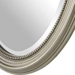 Modern Accents Beaded Oval Frame Mirror 8 Modern Accents Beaded Oval Frame Mirror -Grayson-Living MIR 22057 W00528 A2 DETAIL