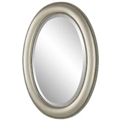 Modern Accents Simple Oval Mirror 25 Modern Accents Simple Oval Mirror -Grayson-Living MIR 22058 W00529 A1 ANGLE