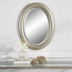 Modern Accents Simple Oval Mirror 28 Modern Accents Simple Oval Mirror -Grayson-Living MIR 22058 W00529 B