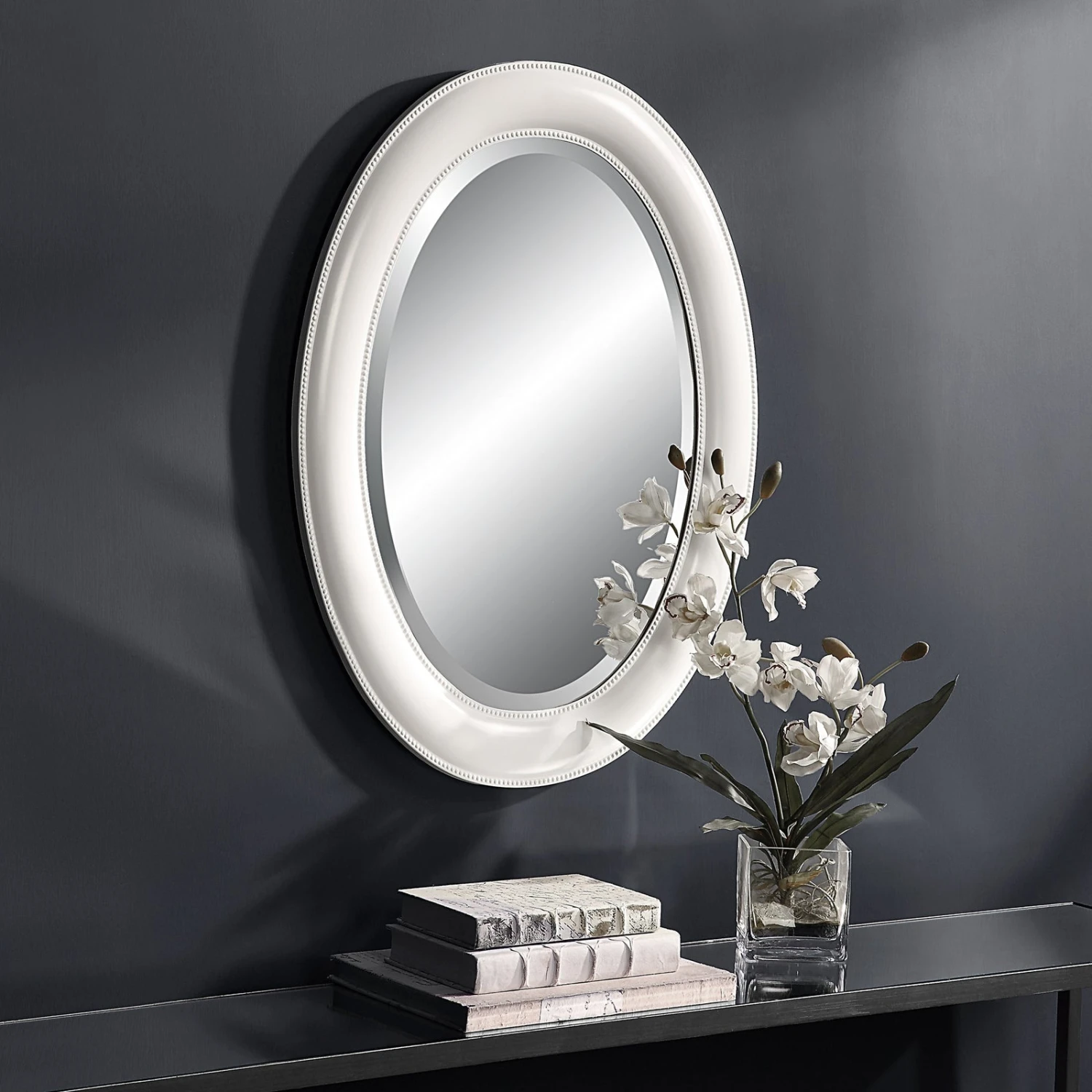 Modern Accents Simple Oval Mirror 17 Modern Accents Simple Oval Mirror - Image 17