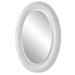 Modern Accents Simple Oval Mirror 32 Modern Accents Simple Oval Mirror -Grayson-Living MIR 22059 W00530 A1 ANGLE