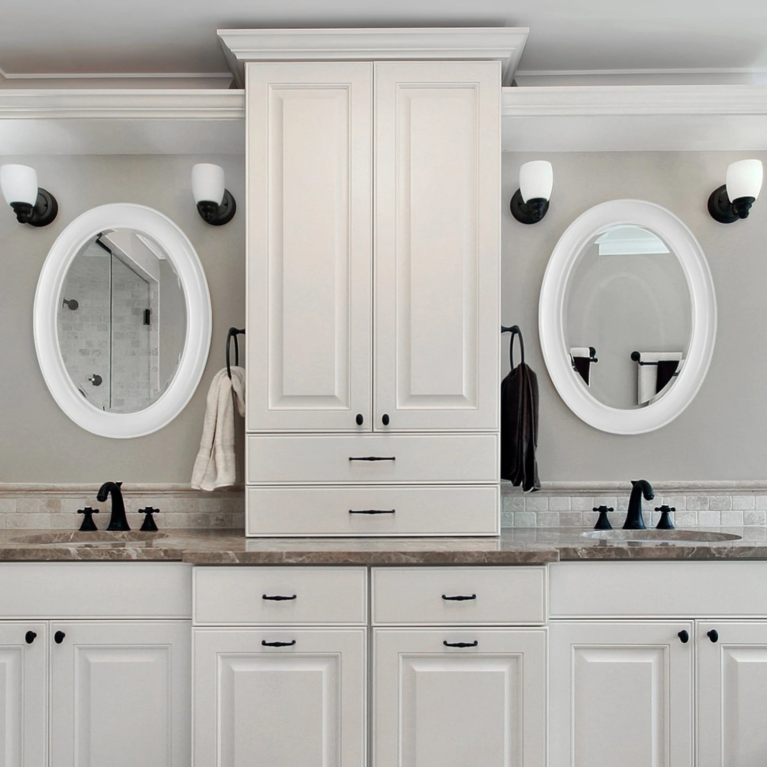 Modern Accents Simple Oval Mirror 18 Modern Accents Simple Oval Mirror - Image 18