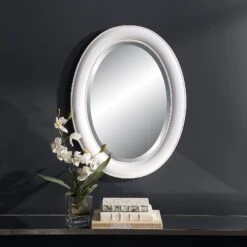 Modern Accents Simple Oval Mirror 34 Modern Accents Simple Oval Mirror -Grayson-Living MIR 22059 W00530 B