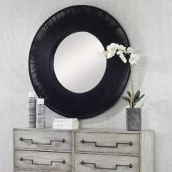 Uttermost Sailor's Knot Round Mirror 16 Uttermost Sailor's Knot Round Mirror -Grayson-Living MIR 22267 09823 A