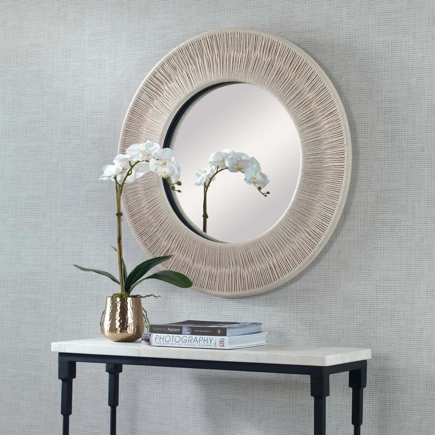 Uttermost Sailor's Knot Round Mirror 9 Uttermost Sailor's Knot Round Mirror - Image 9