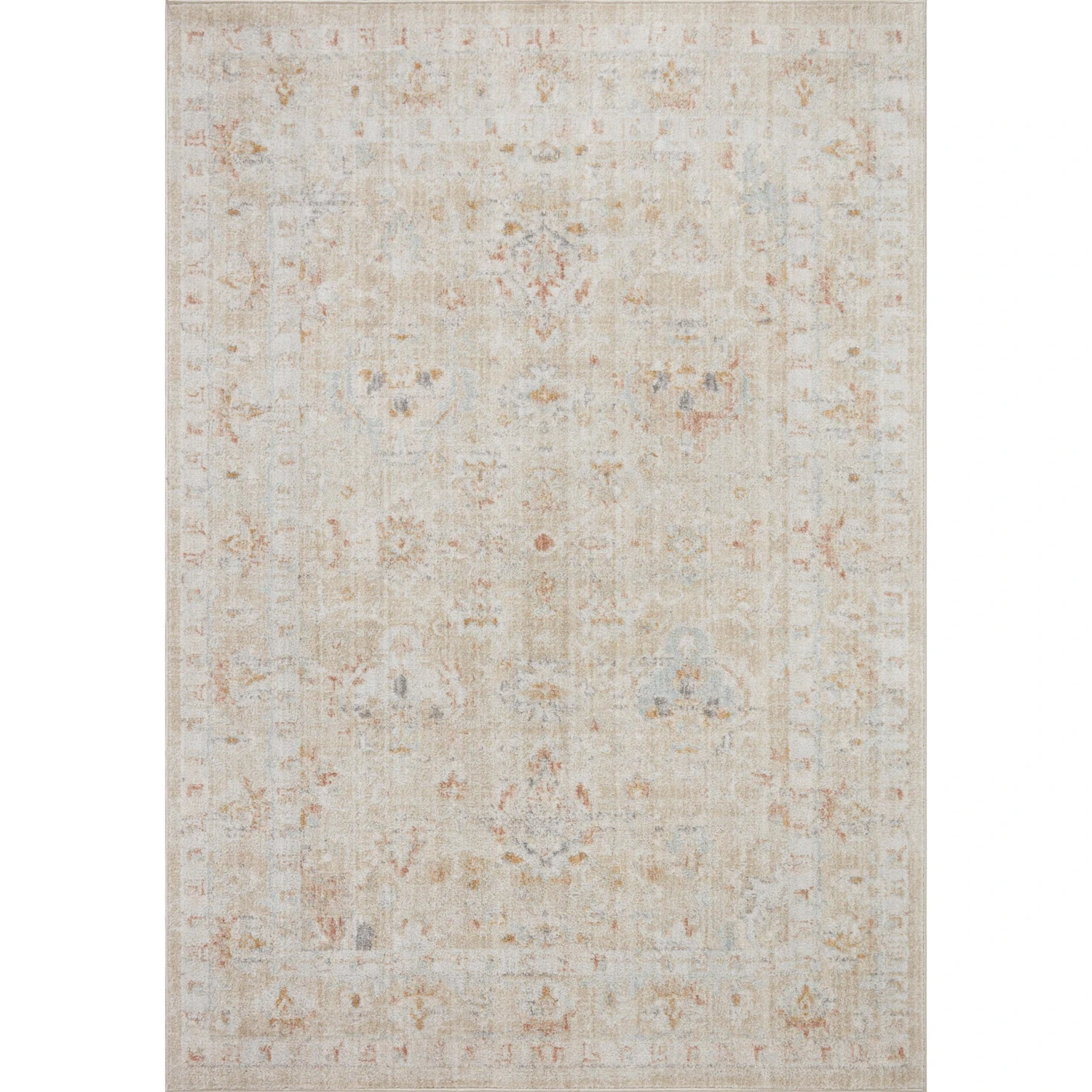Loloi II Monroe MON-05 Sand / Sunrise Rug DC10 1 Loloi II Monroe MON-05 Sand / Sunrise Rug DC10