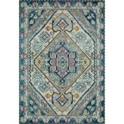Loloi II Nadia NN-03 Aqua / Navy Rug DC10