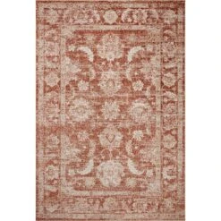 Loloi II Odette ODT-03 Rust / Ivory Rug DC10