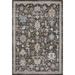Loloi II Odette ODT-04 Charcoal / Multi Rug DC10