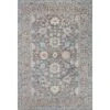 Loloi II Odette ODT-07 Sky / Rust Rug DC10