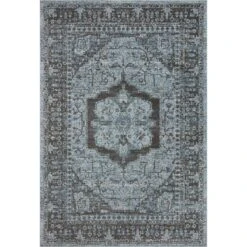 Loloi II Odette ODT-08 Sky / Charcoal Rug DC10