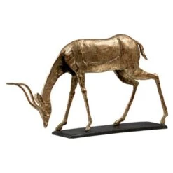 Villa & House Oryx Curved Horn Statue