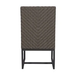 Vanguard Bridgehampton Outdoor Side Chair -Grayson-Living OW107S JetSkiPearlback