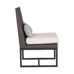 Vanguard Bridgehampton Outdoor Side Chair -Grayson-Living OW107S JetSkiPearlside