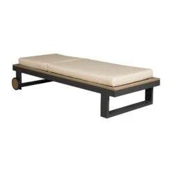 Vanguard Montecito Outdoor Reclining Lounge With Cushion -Grayson-Living OW109CCL TaffyOysterangflat