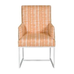 Vanguard Fremont Outdoor Arm Chair -Grayson-Living OW114AWH RudderMimosaHO