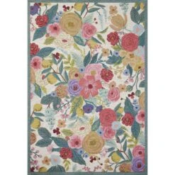 Rifle Paper Perennial PRN-04 Rug Rose / Multi DC10