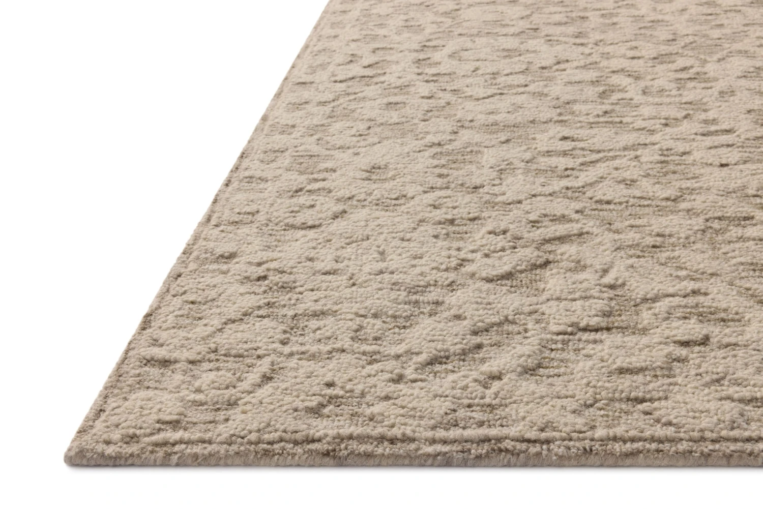 Loloi Prudence PRU-01 Stone / Ivory Rug MDP 2 Loloi Prudence PRU-01 Stone / Ivory Rug MDP - Image 2