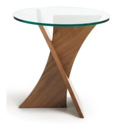 Copeland Statements Planes Round End Table 11 Copeland Statements Planes Round End Table -Grayson-Living PlanesRoundGlassTopEndTable2