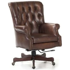 Maitland Smith Merchant Swivel Tilt Desk Chair