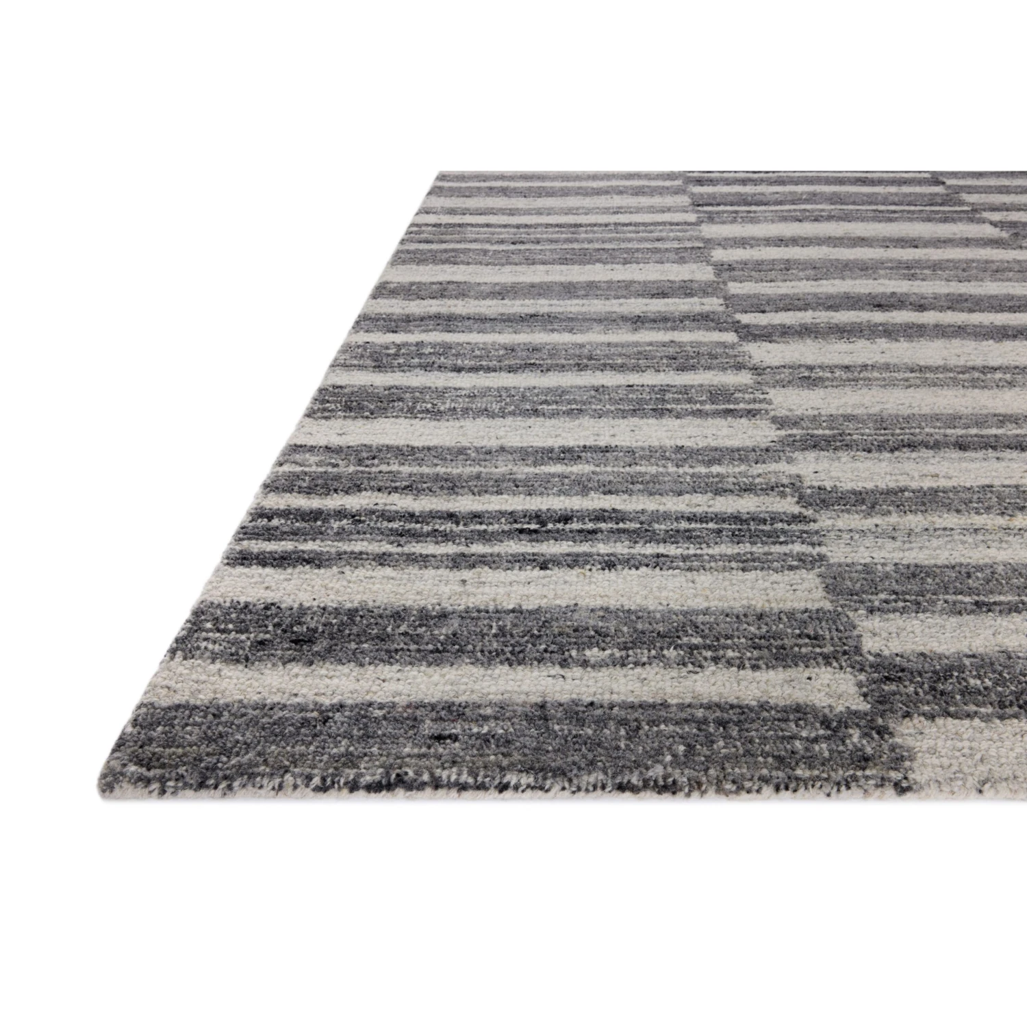 Magnolia Home Rae RAE-02 Rug Charcoal / Mist DC10 3 Magnolia Home Rae RAE-02 Rug Charcoal / Mist DC10 - Image 3